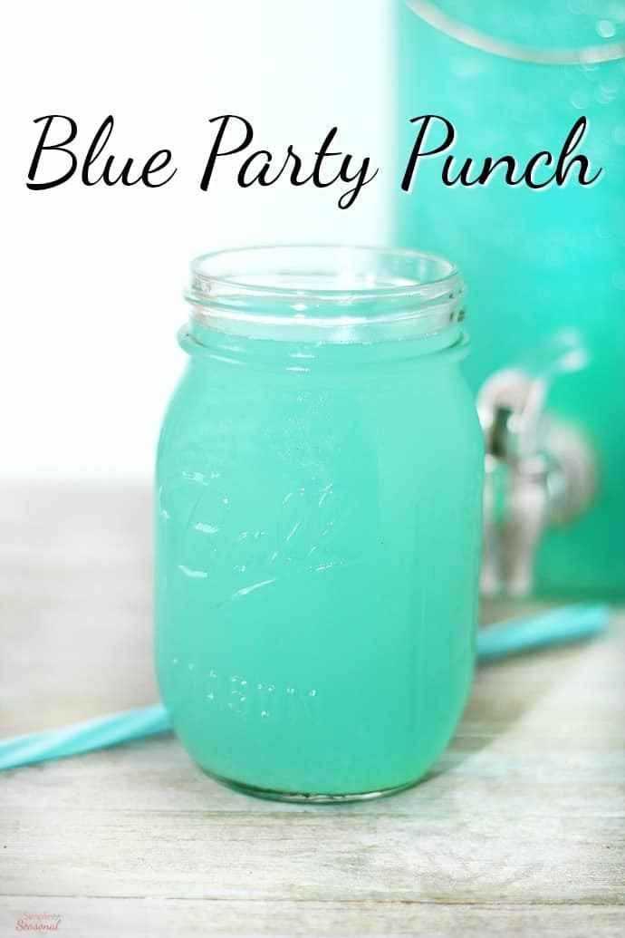 Easy Baby Shower Punch Recipes
 Pink Punch & Blue Punch easy baby shower recipes Simple