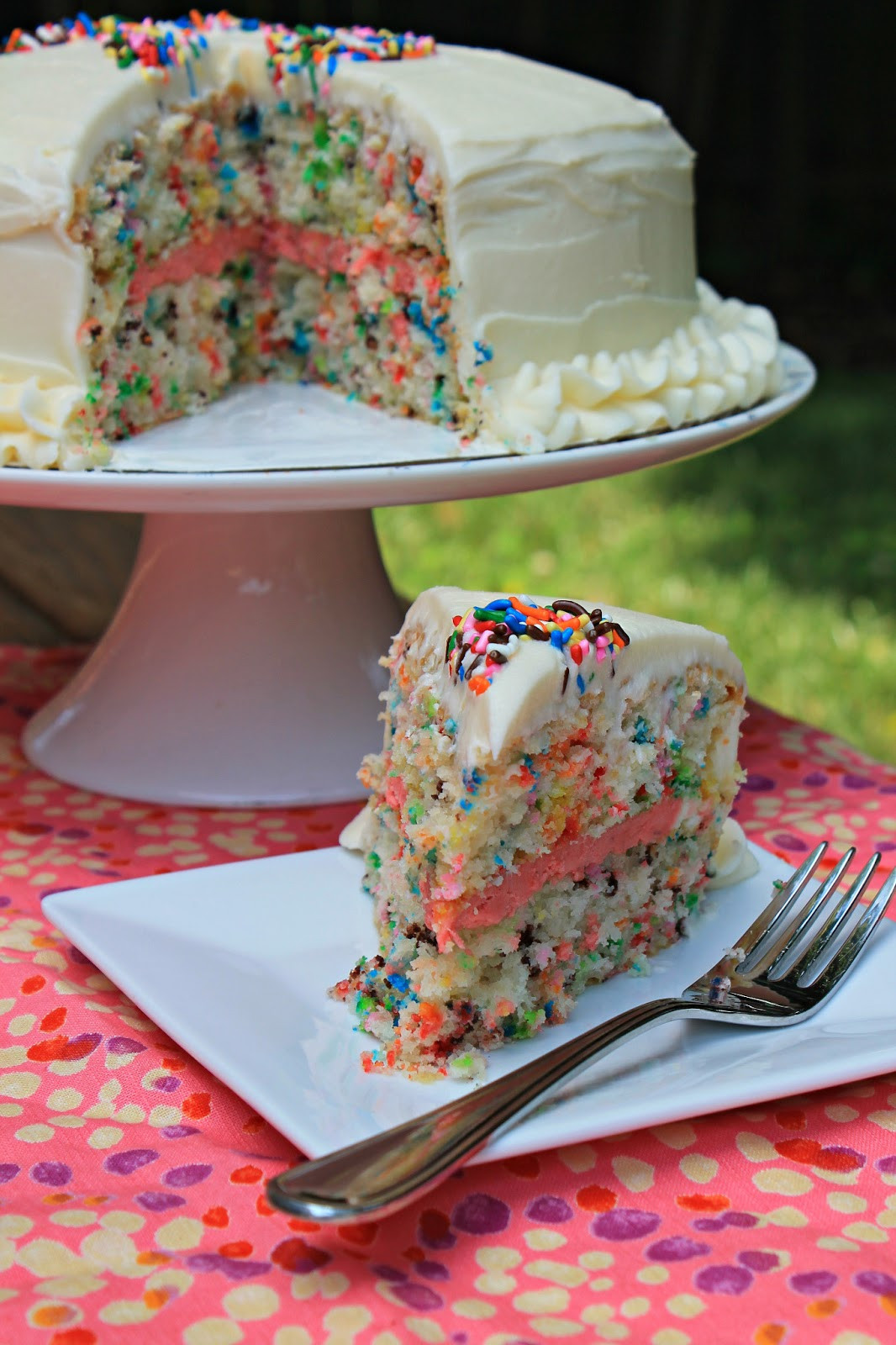 Easy Birthday Cake Recipe
 Easy Funfetti Layered Birthday Cake Carolina Charm
