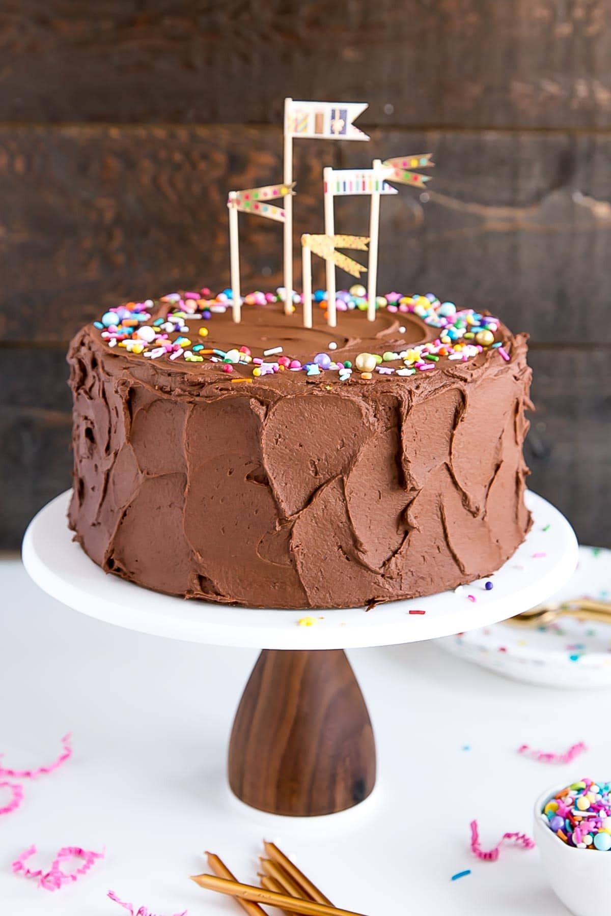 Easy Birthday Cake Recipe
 Classic Birthday Cake