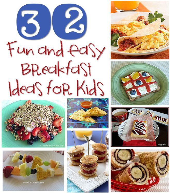 Easy Breakfast For Kids To Make
 breakfast