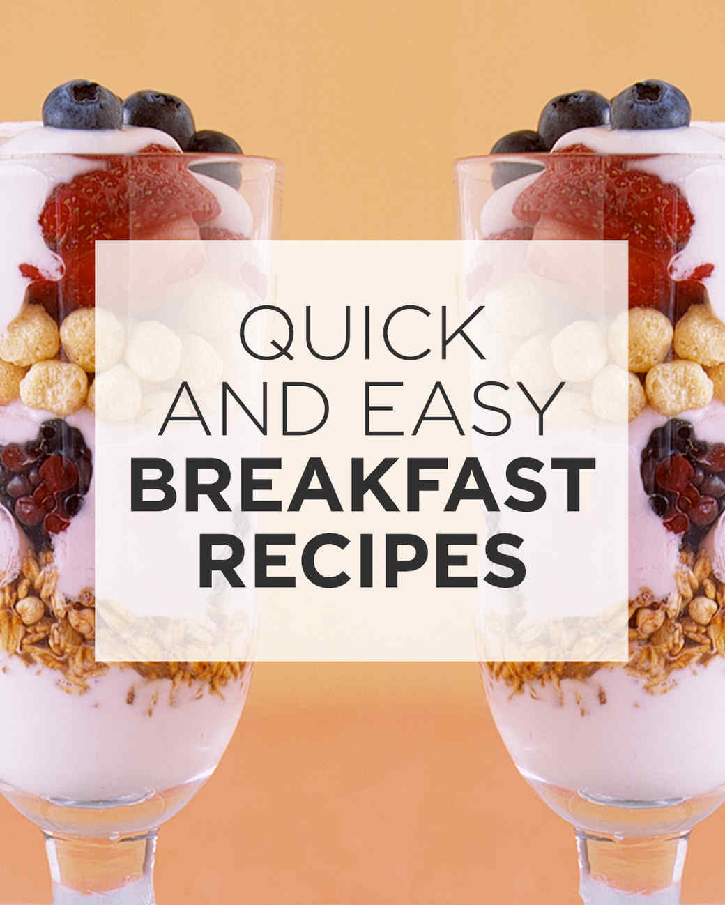 Easy Breakfast Recipe
 Quick and Easy Breakfast Recipes