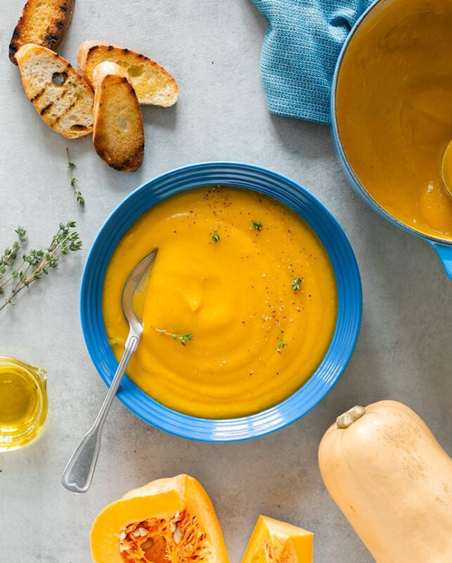 Easy Butternut Squash Soup Recipe
 14 Easy Recipes With Pantry Ingre nts The Petite Cook