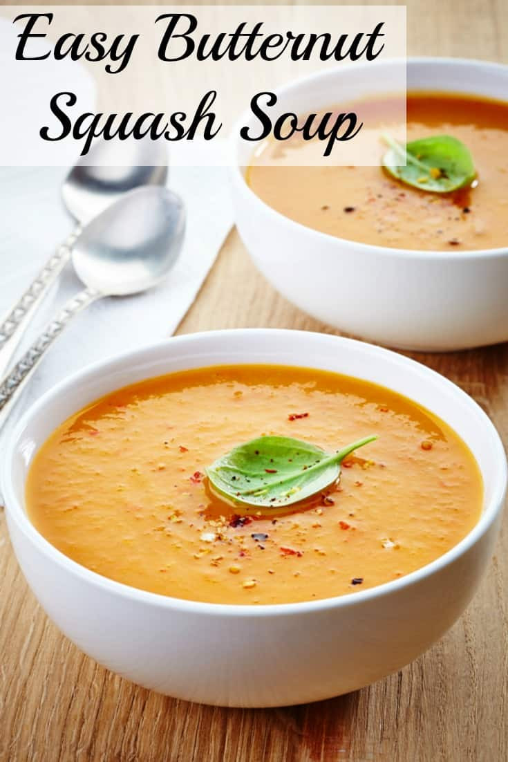 Easy Butternut Squash Soup Recipe
 Butternut Squash Soup Recipe