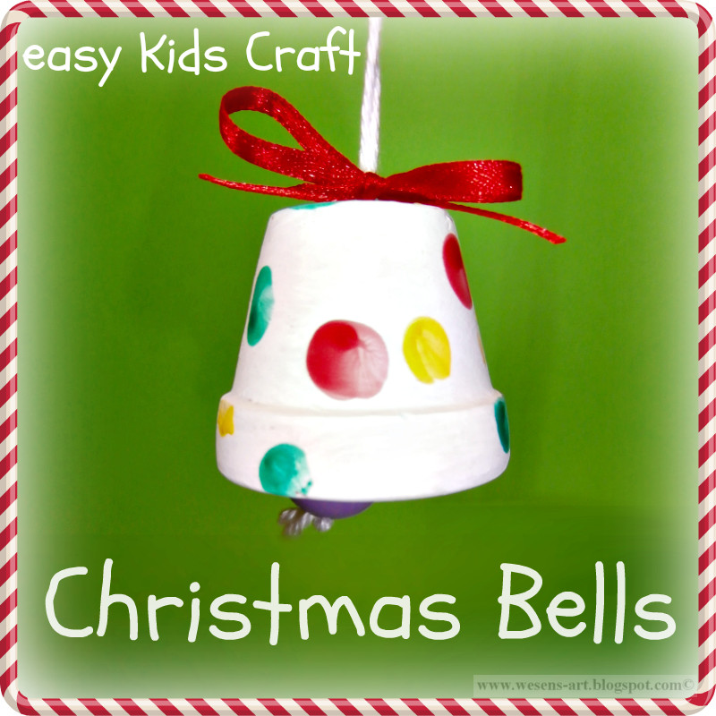 Easy Christmas Arts And Crafts
 Christmas Bells easy kids crafts Kids Crafts