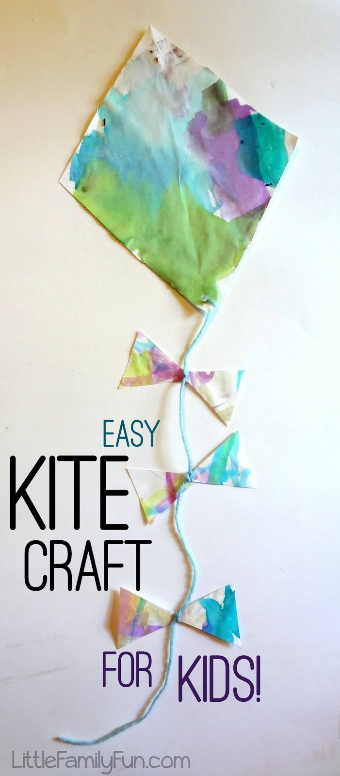 Easy Craft For Toddlers
 Easy Kite Craft for Kids