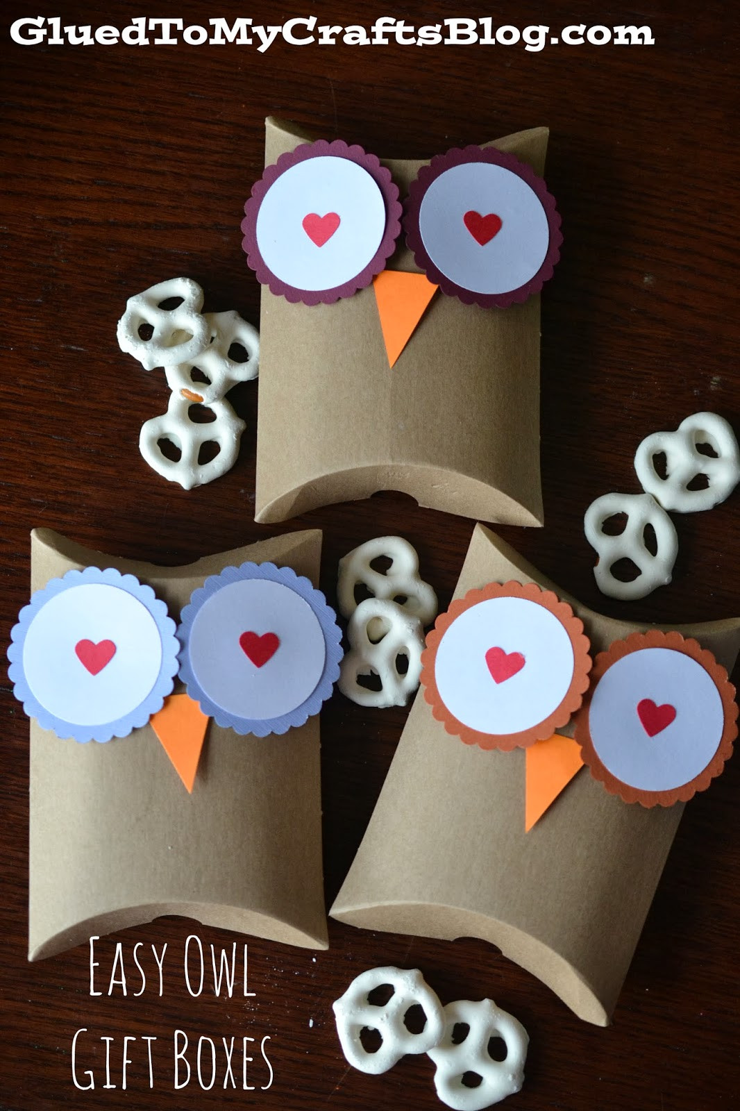 Easy Craft Gifts
 Easy Owl Gift Boxes Craft Glued To My Crafts