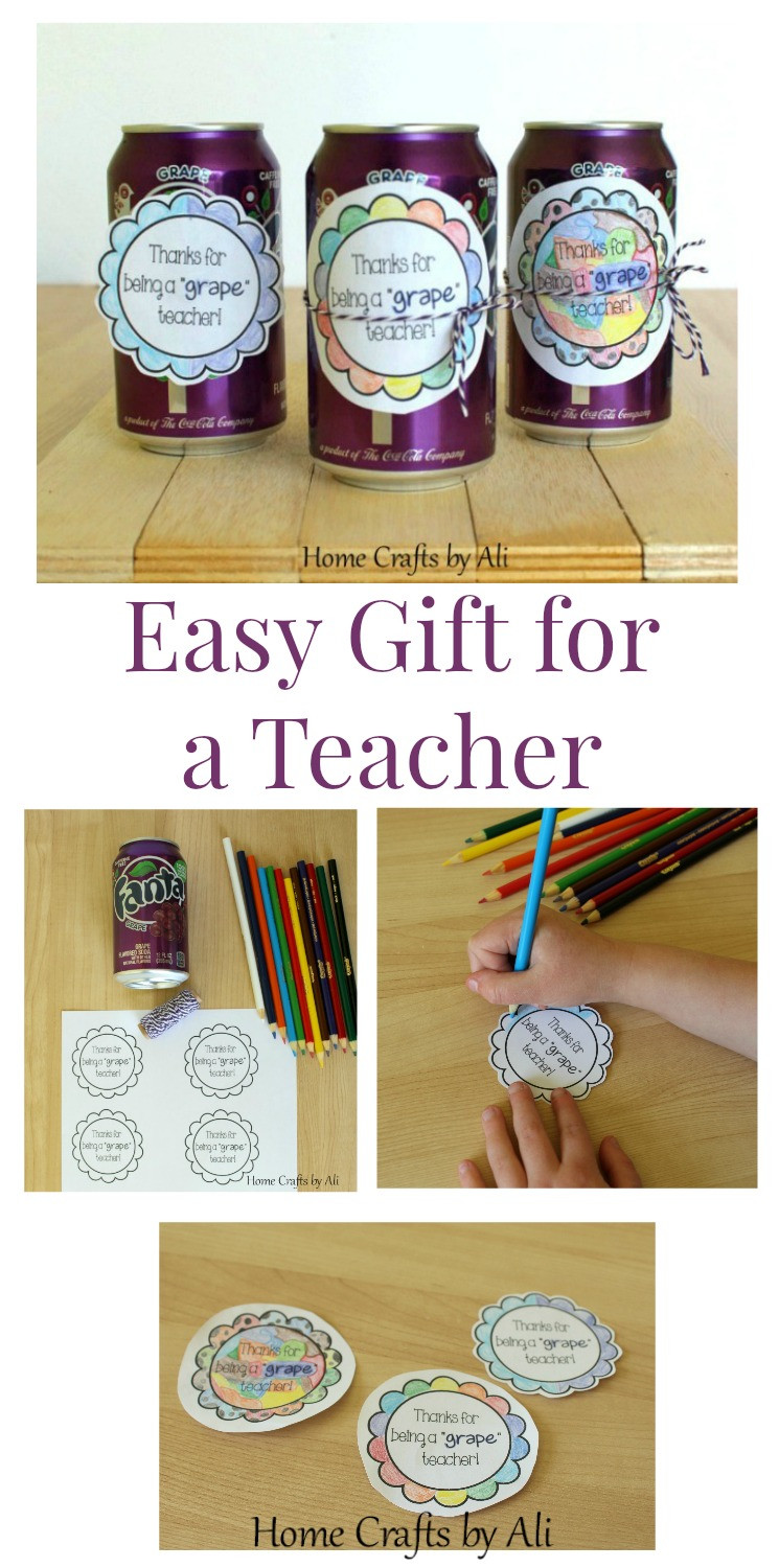 Easy Craft Gifts
 Easy Gift for a Teacher Home Crafts by Ali