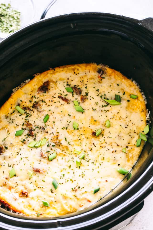 Easy Crock Pot Breakfast Casseroles
 Overnight Slow Cooker Breakfast Casserole