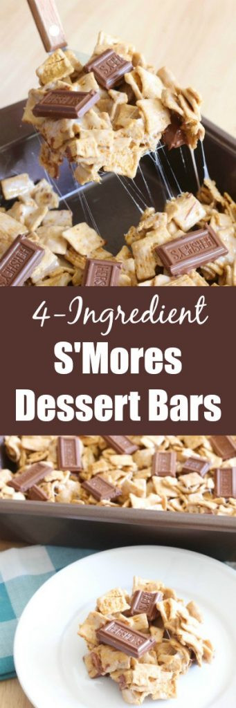 Easy Dessert Recipes For Kids With Few Ingredients
 No Bake S Mores Bars All Things Mamma