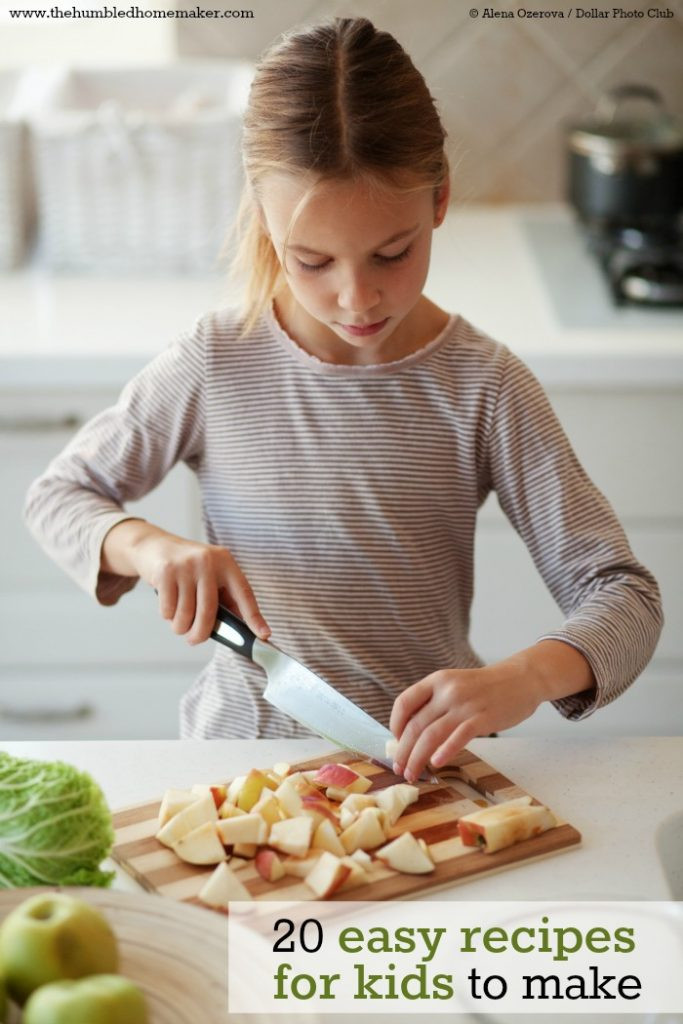 Easy Dinner Recipes That Kids Can Make
 Teach Kids To Make Their Own Meals Your Kids Can Cook