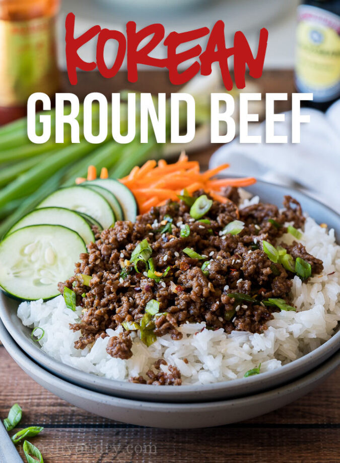 Easy Dishes With Ground Beef
 Easy Korean Ground Beef Recipe