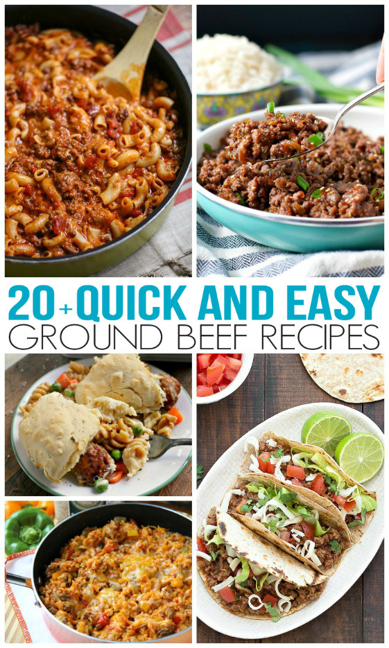 Easy Dishes With Ground Beef
 Quick and Easy Ground Beef Recipes Family Fresh Meals