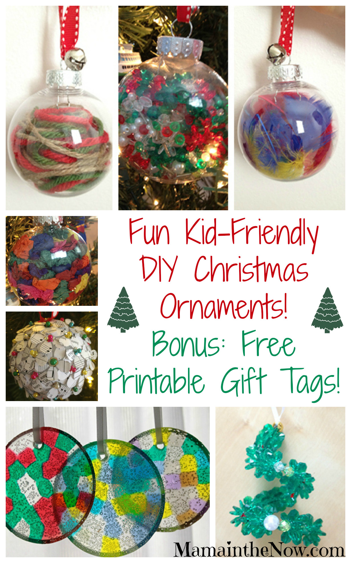 Easy DIY Christmas Ornaments For Kids
 Easy Kid Friendly DIY Christmas Ornaments