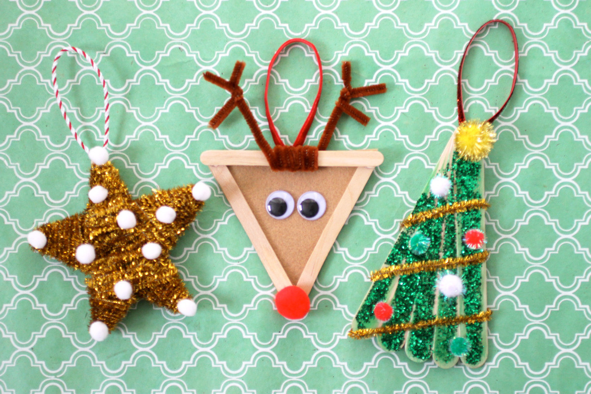 Easy DIY Christmas Ornaments For Kids
 Christmas DIY Kids Ornaments Evite