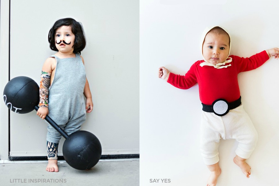 Easy DIY Costumes For Toddlers
 13 totally adorable no sew Halloween costumes for babies