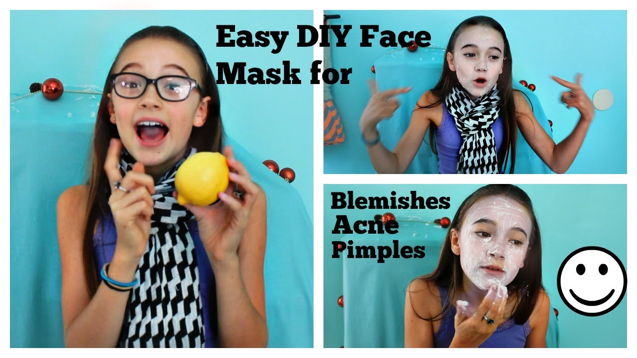 Easy DIY Face Mask For Acne
 DIY Natural Face Masks & Scrubs to Treat Pimples