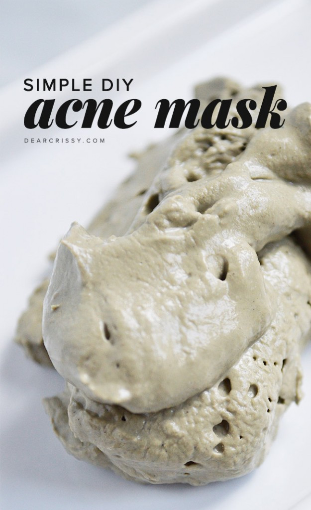 Easy DIY Face Mask For Acne
 11 Easy and Effective DIY Recipes that ll Make Your Acne