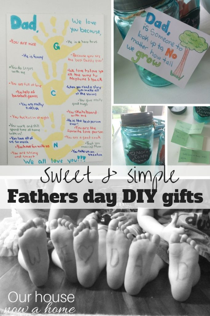 Easy DIY Father'S Day Gifts
 Kid friendly simple & low cost DIY Fathers day t ideas