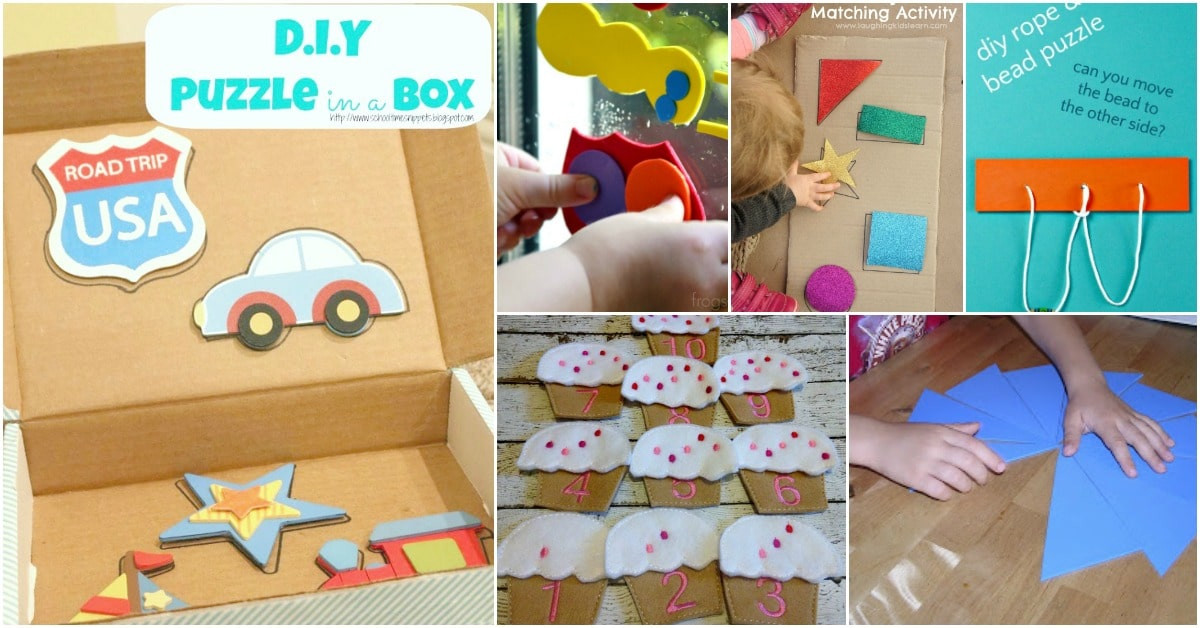 Easy Diy For Kids
 15 Easy DIY Kids Puzzles That Are Fun to Make and Play