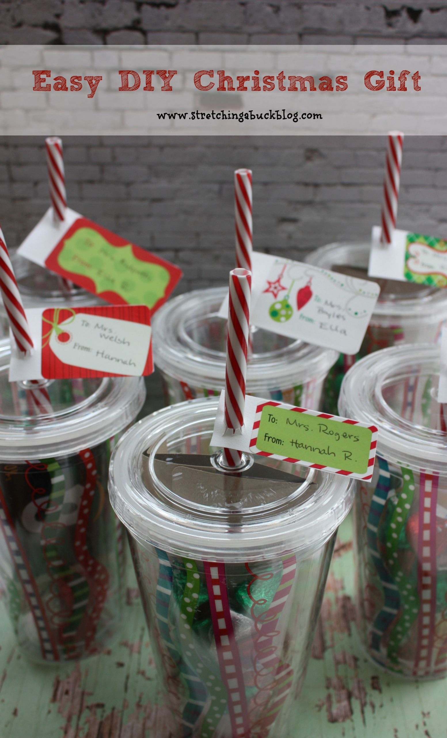 Easy DIY Holiday Gifts
 Easy DIY Christmas Gift Idea for Teachers Friends More