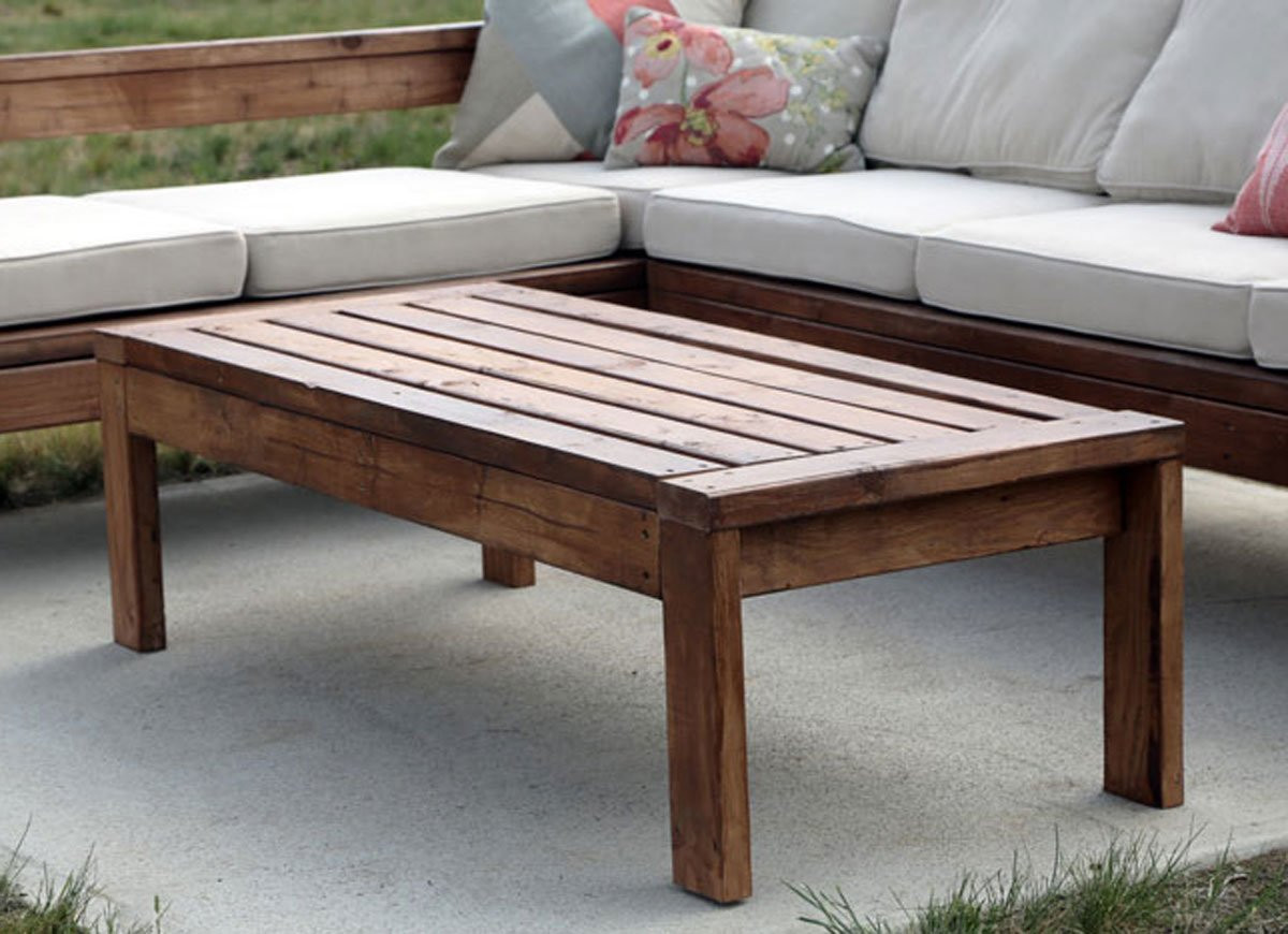 Easy DIY Outdoor Table
 DIY Patio Table 15 Easy Ways to Make Your Own Bob Vila