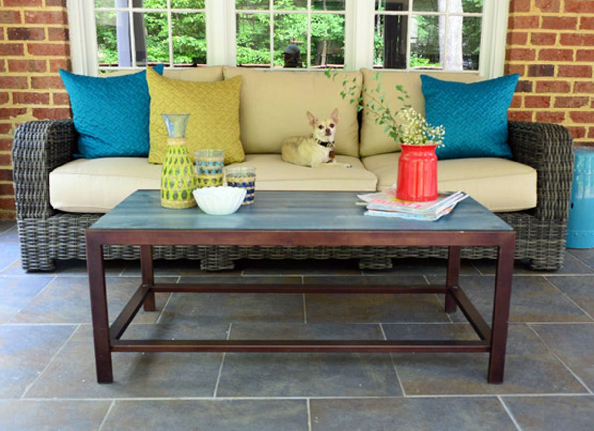 Easy DIY Outdoor Table
 DIY Patio Table 15 Easy Ways to Make Your Own Bob Vila