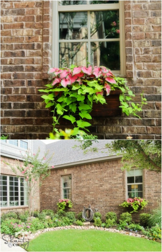 Easy DIY Window Boxes
 20 Gorgeous DIY Window Flower Box Planters To Beautify