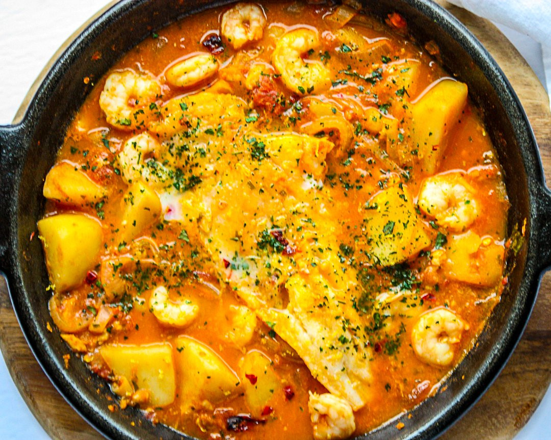 Easy Fish Stew Recipe
 Easy e Pot Spanish Fish Stew Recipe