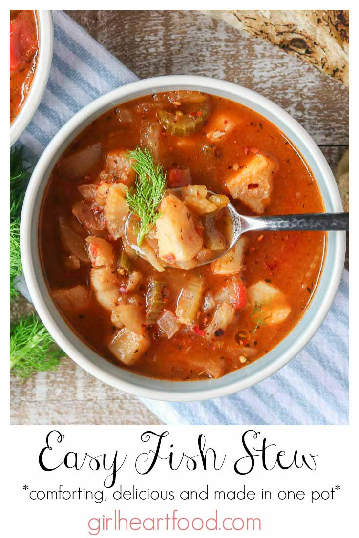 Easy Fish Stew Recipe
 Easy Fish Stew Recipe with tomato and fennel Girl