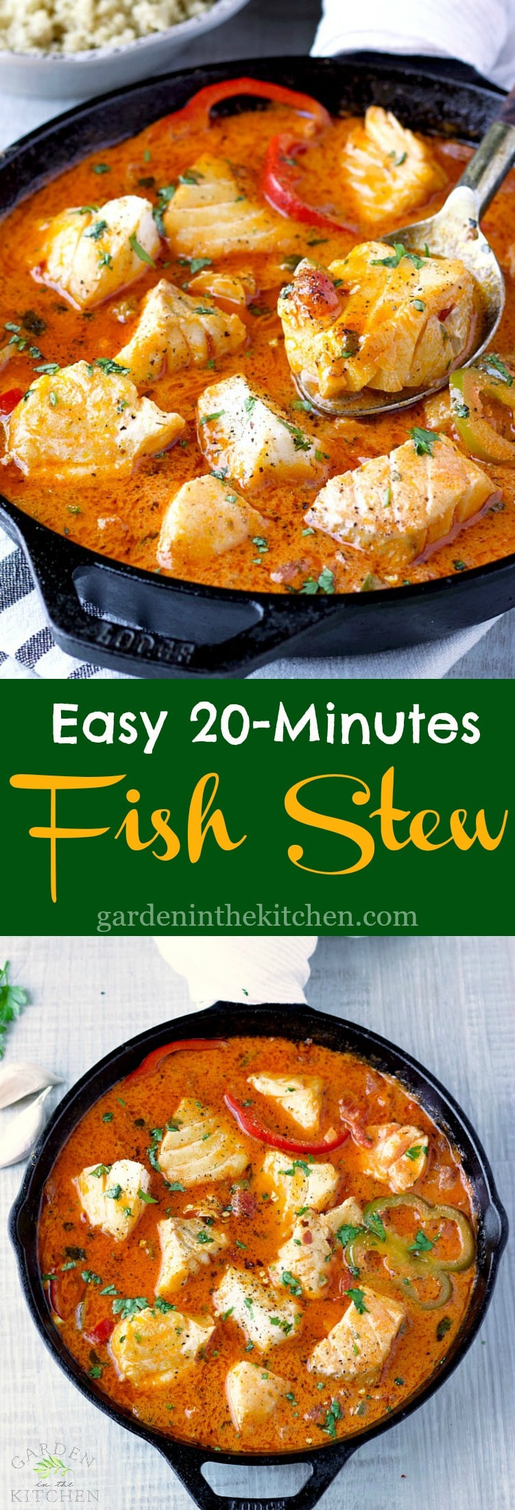 Easy Fish Stew Recipe
 Easy 20 Minutes Fish Stew