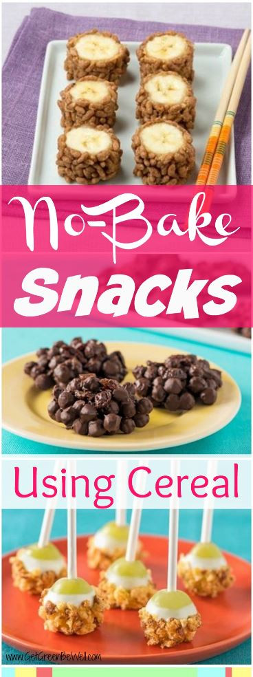 Easy Food Recipe For Kids
 Fun and Easy No Bake Snack Recipes For Kids Get Green Be