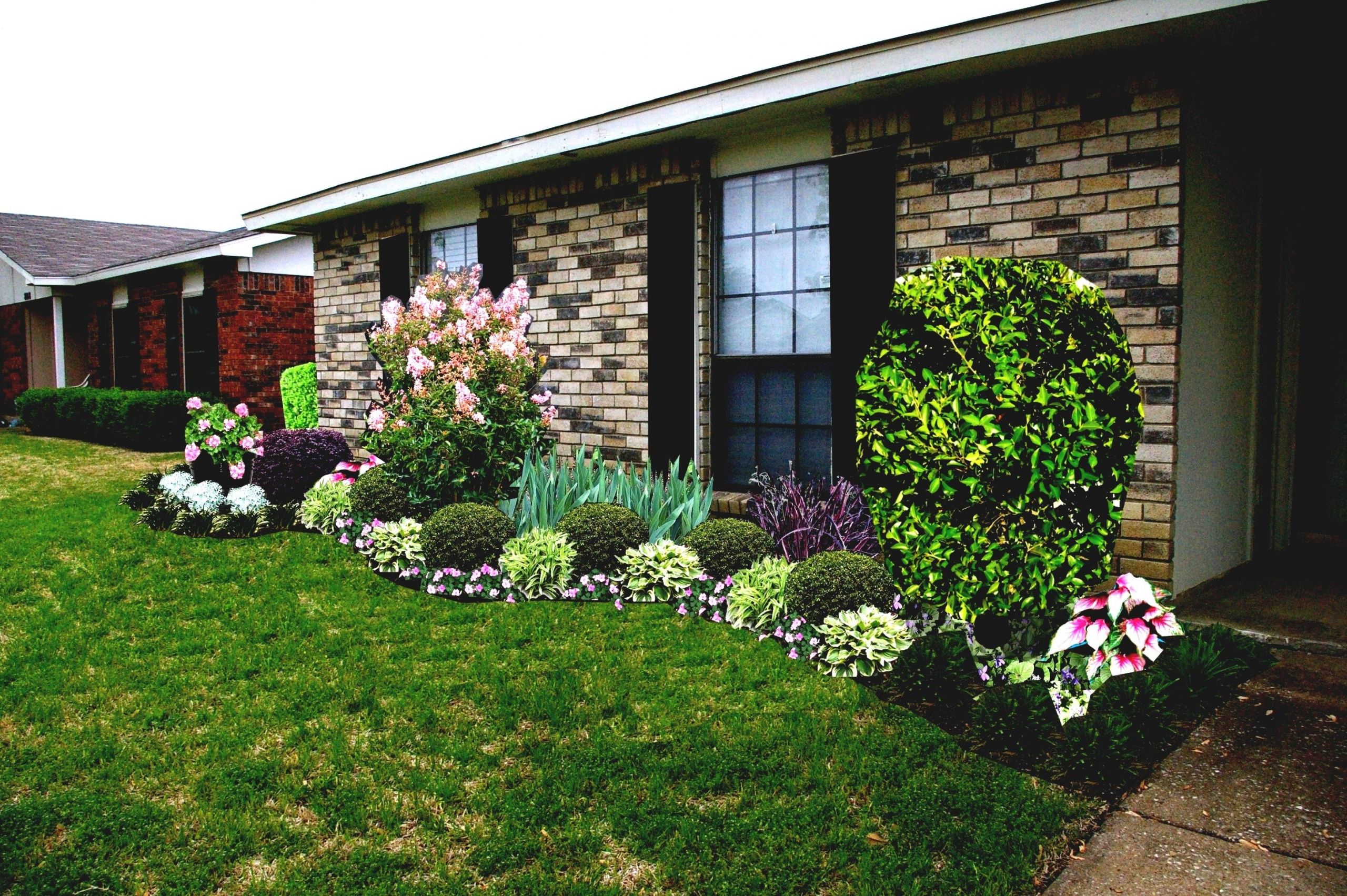 Easy Front Yard Landscape
 Simple Front Yard Landscaping Ideas For Ranch Style Homes