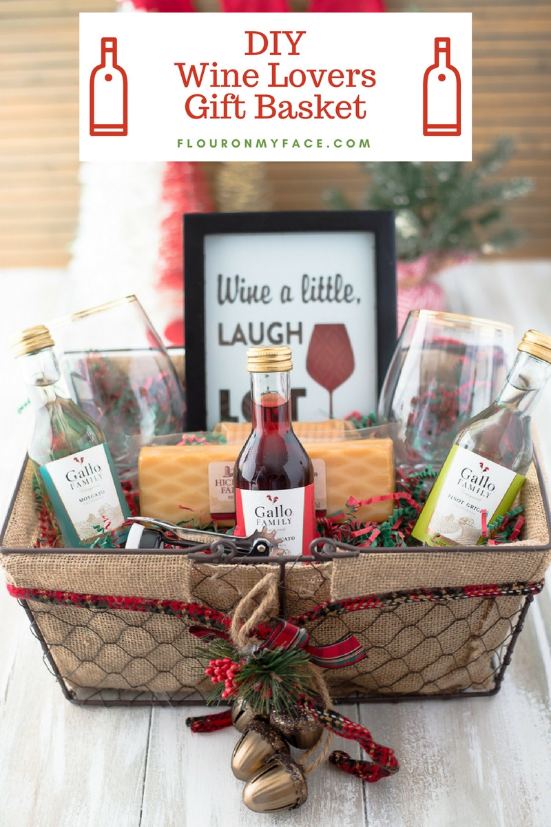 Easy Gift Basket Ideas
 DIY Wine Gift Basket Ideas Flour My Face
