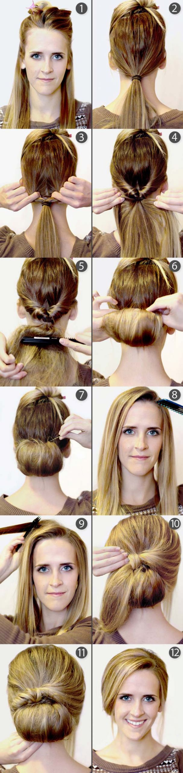 Easy Hair DIY
 9 Pretty DIY Hairstyles With Step by Step Tutorials