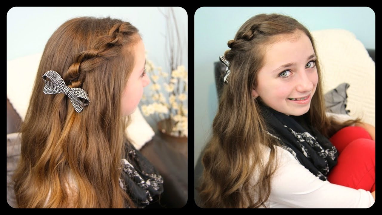 Easy Hairstyle Youtube
 The Knotted Pullback