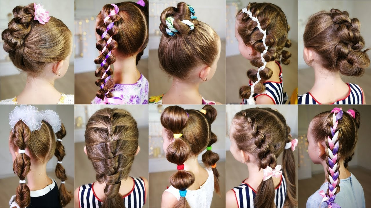 Easy Hairstyles For Long Hair For School
 10 cute 3 MINUTE hairstyles for busy morning Quick and