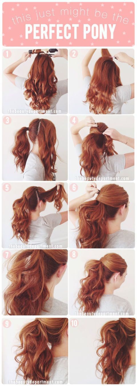 Easy Hairstyles For Short Hair Step By Step
 60 Easy Step By Step Hair Tutorials For Long Medium Short