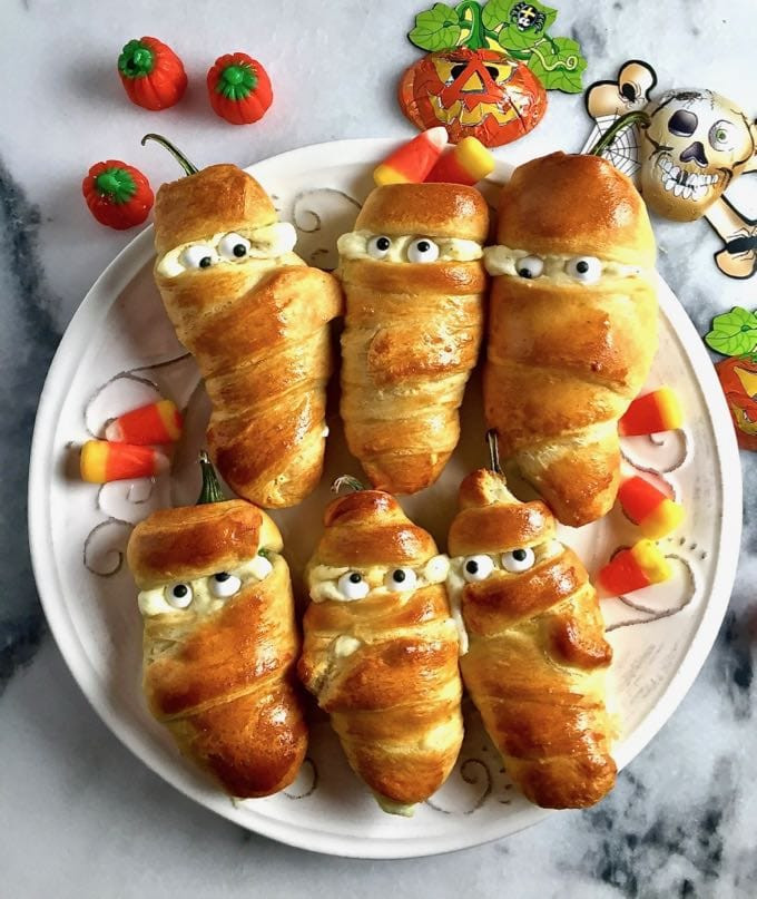 Easy Halloween Party Food Ideas For Adults
 Easy Halloween Party Recipe Jalapeño Mummies