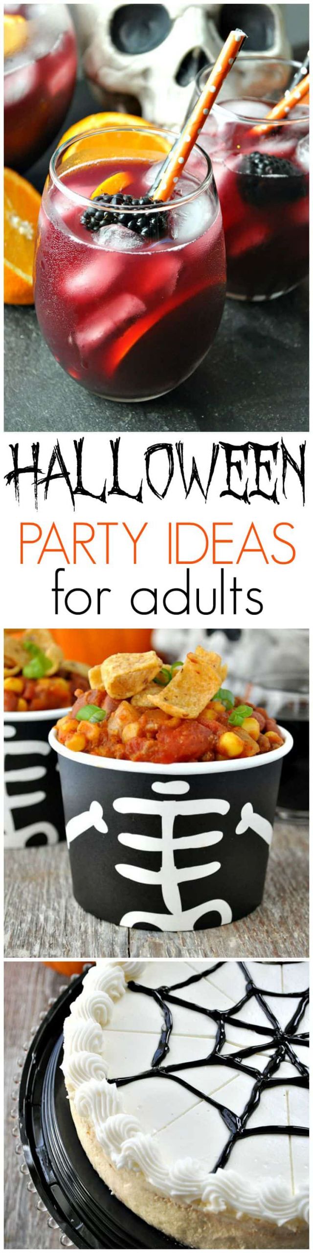Easy Halloween Party Food Ideas For Adults
 Slow Cooker Pumpkin Chili Halloween Party Ideas for
