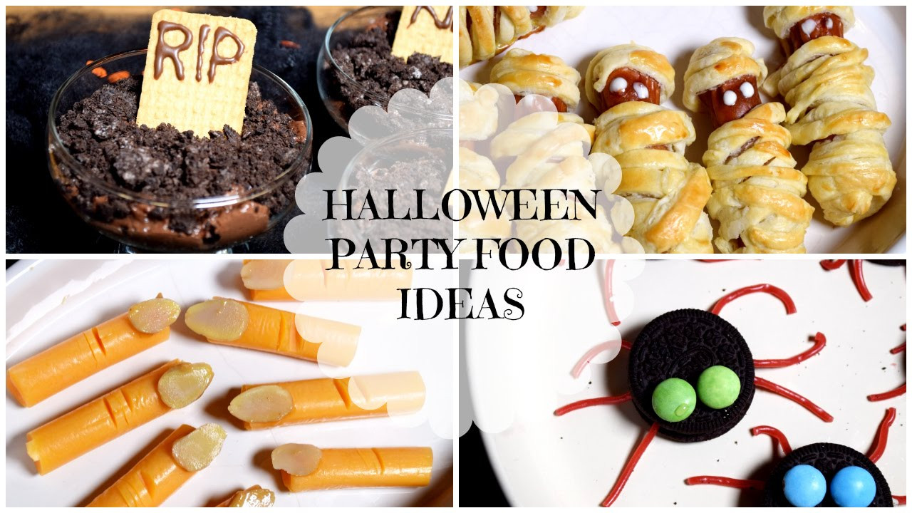 Easy Halloween Party Food Ideas
 Easy & Quick Halloween Party Food Ideas
