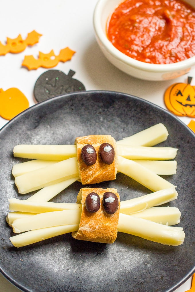 Easy Halloween Recipes For Kids
 Healthy Halloween spider snacks Family Food on the Table