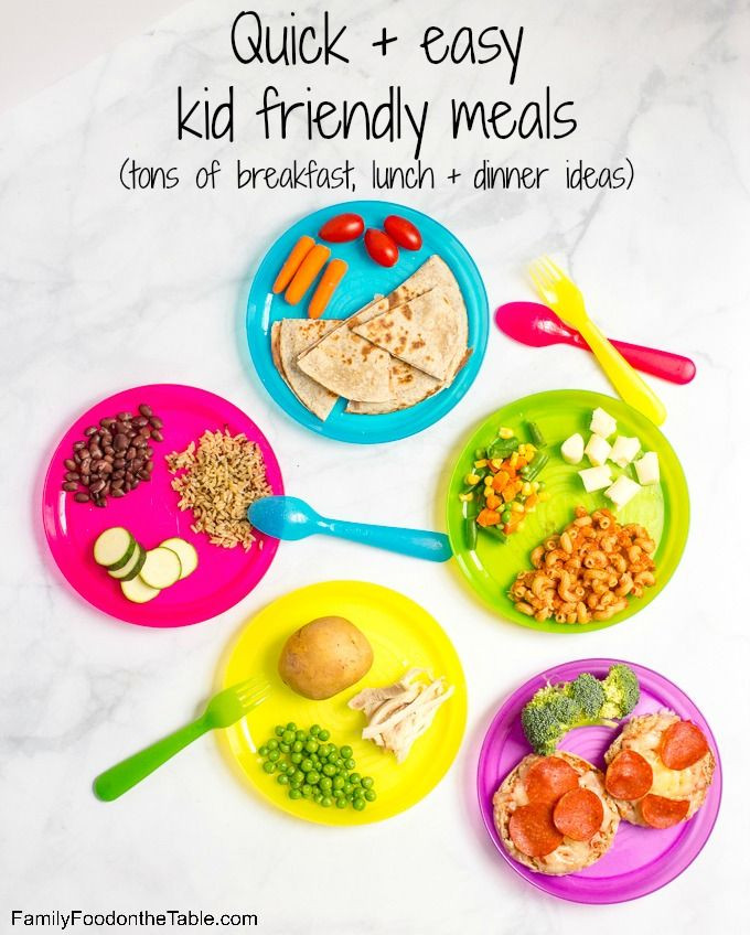 Easy Healthy Dinner Recipes For Kids
 Healthy quick kid friendly meals