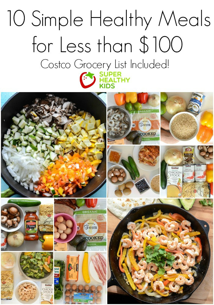 Easy Healthy Dinner Recipes For Kids
 10 Simple Healthy Kid Approved Meals from Costco for Less