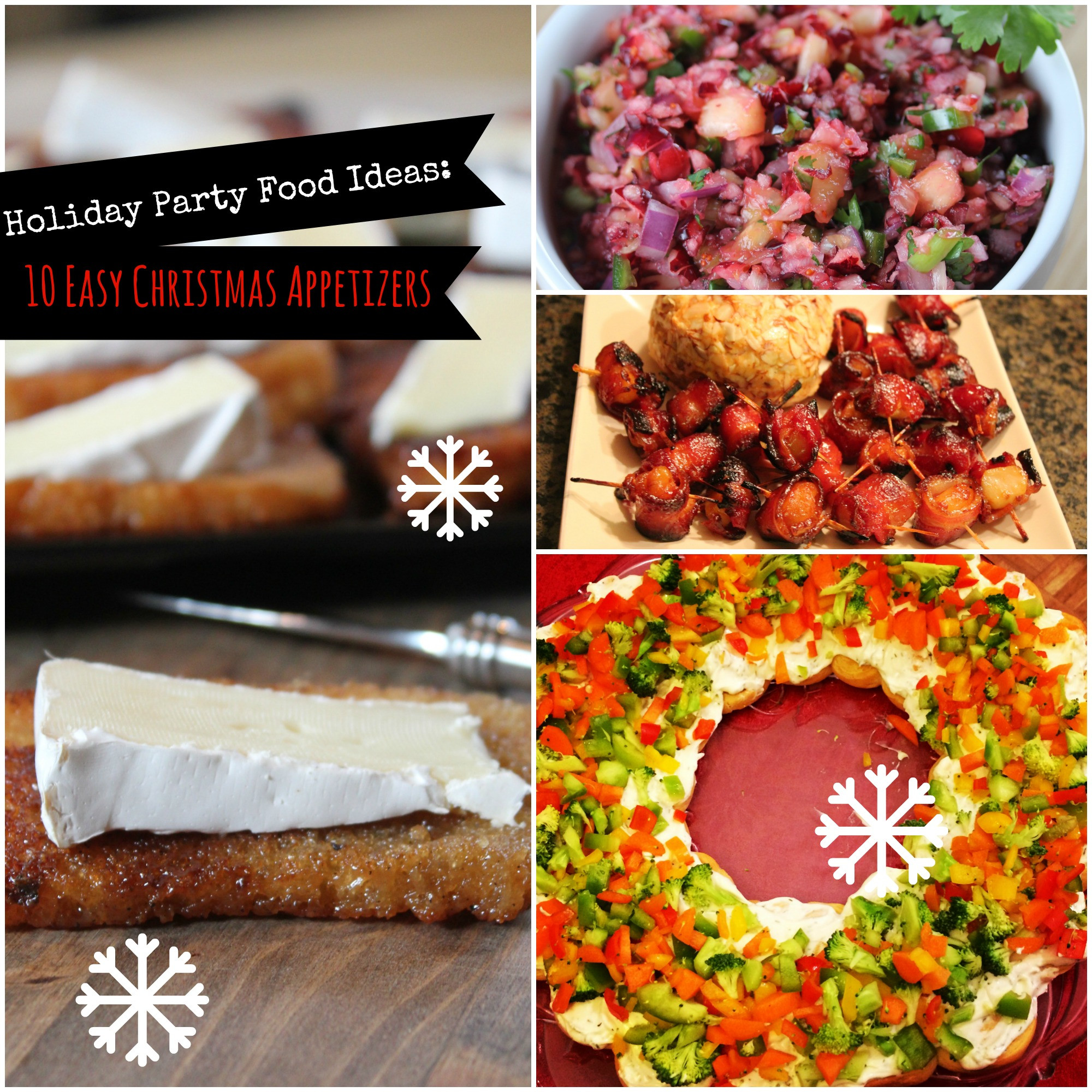 Easy Holiday Party Food Ideas
 Holiday Party Food Ideas 10 Easy Christmas Appetizers