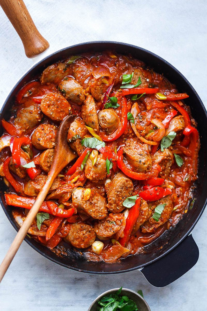 Easy Italian Sausage Recipes
 Italian Sausage and Peppers Recipe — Eatwell101