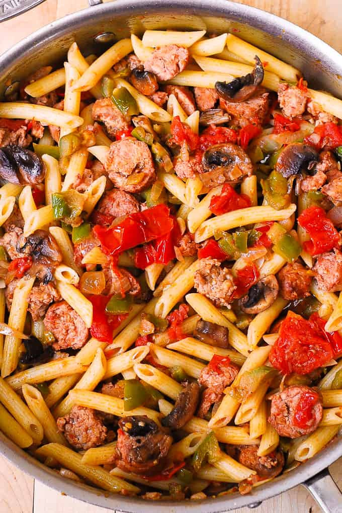 Easy Italian Sausage Recipes
 Italian Sausage Pasta with Ve ables Julia s Album