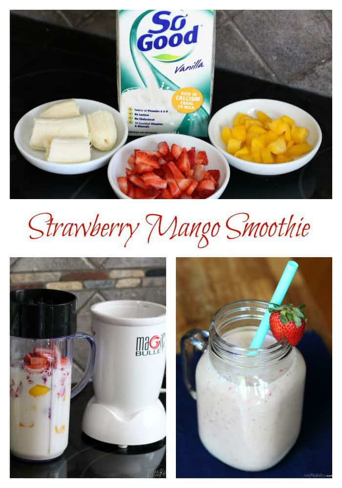 Easy Mango Smoothies
 Easy Strawberry Mango Smoothie Recipe Little Miss Kate