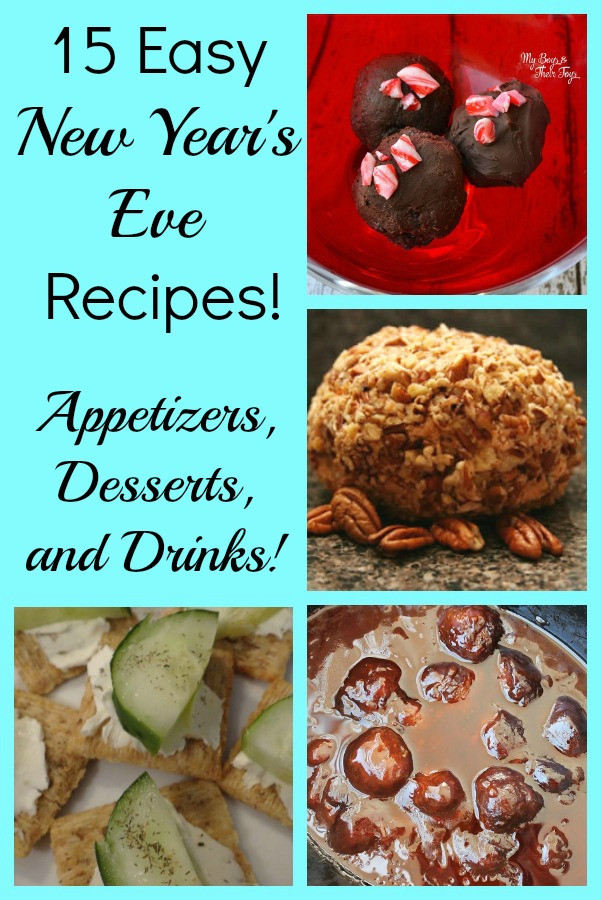Easy New Year'S Eve Desserts
 15 Easy New Year s Eve Recipes With Appetizers Desserts