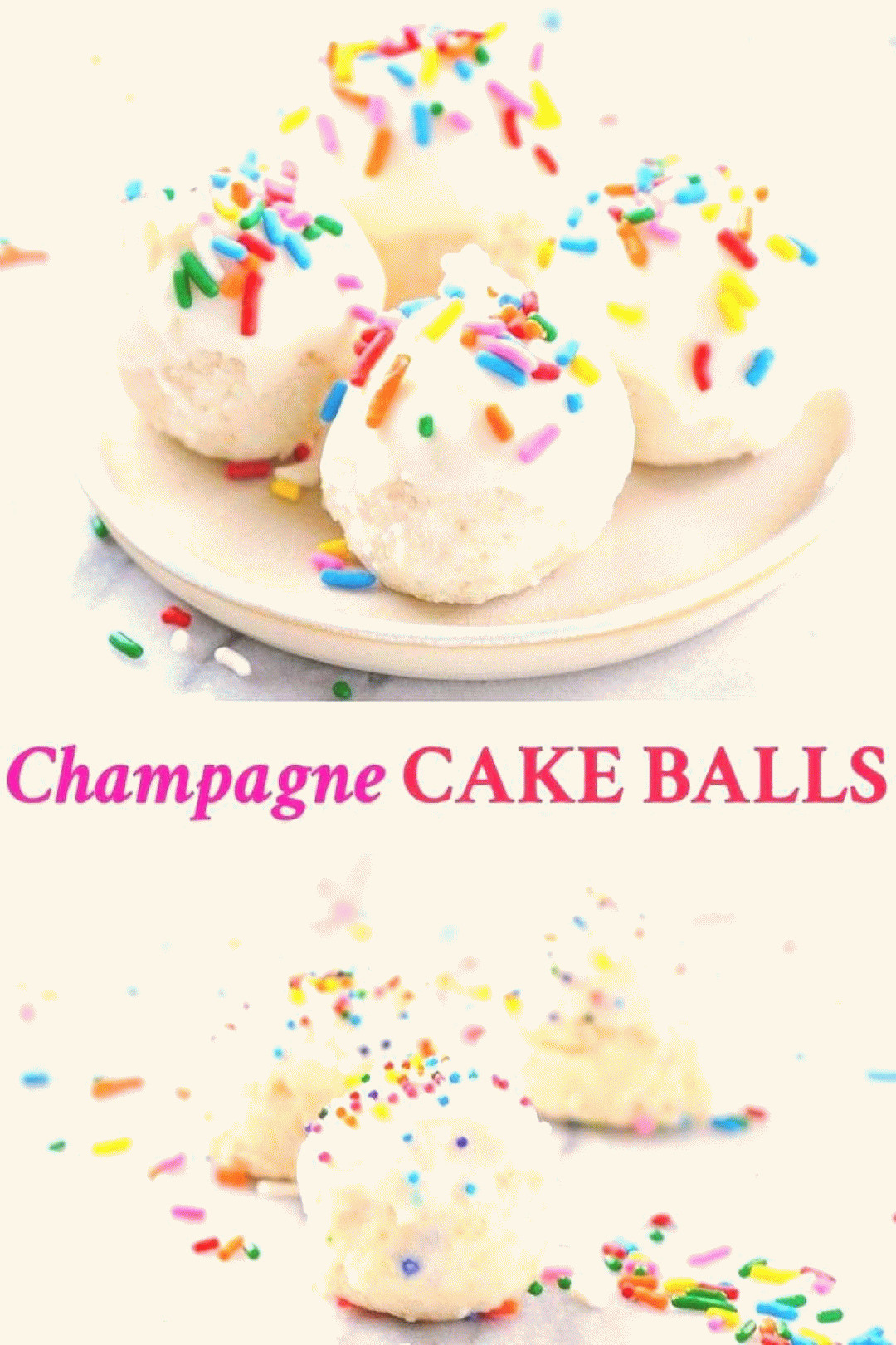 Easy New Year'S Eve Desserts
 Champagne Cake Balls These Champagne Cake Balls are an
