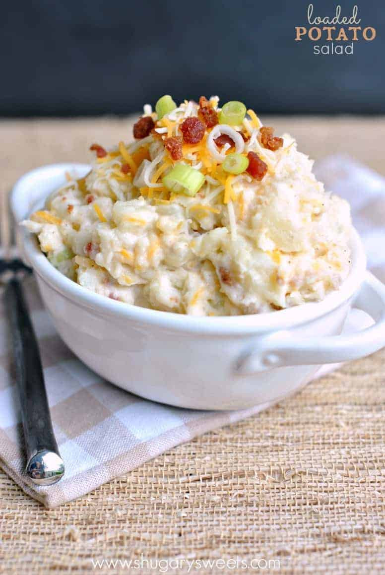 Easy Potato Salad Recipe
 Loaded Potato Salad Shugary Sweets